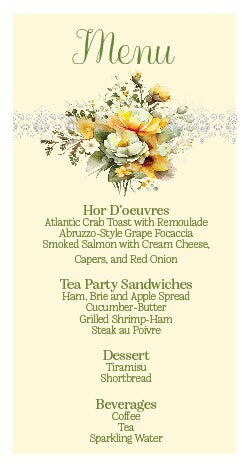 Mid-Summer Tea Party Kit Ensemble