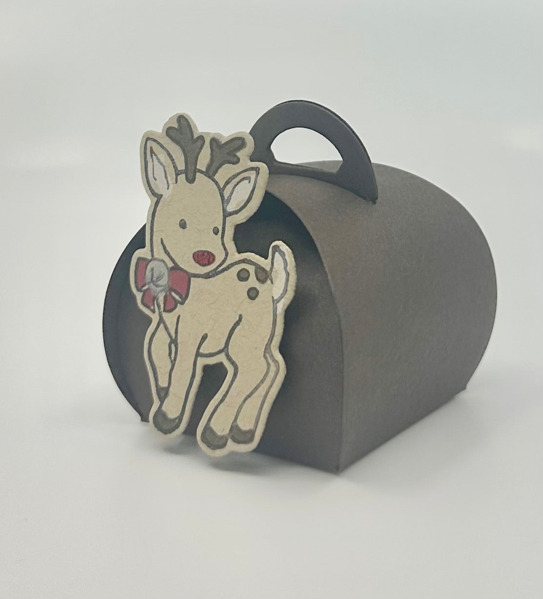 10 Mini Rudolph the Red-Nosed Reindeer Christmas Party Favor