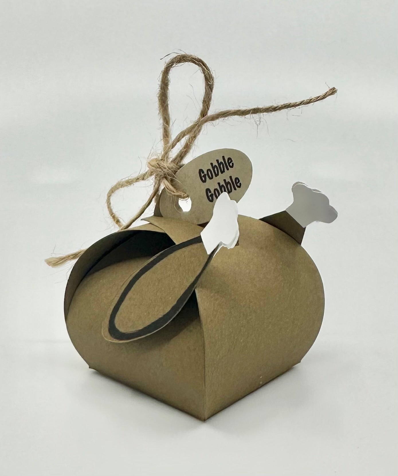 Thanksgiving Decor Table Setting Turkey Figurine Party Favors 10 Mini Gift Boxes