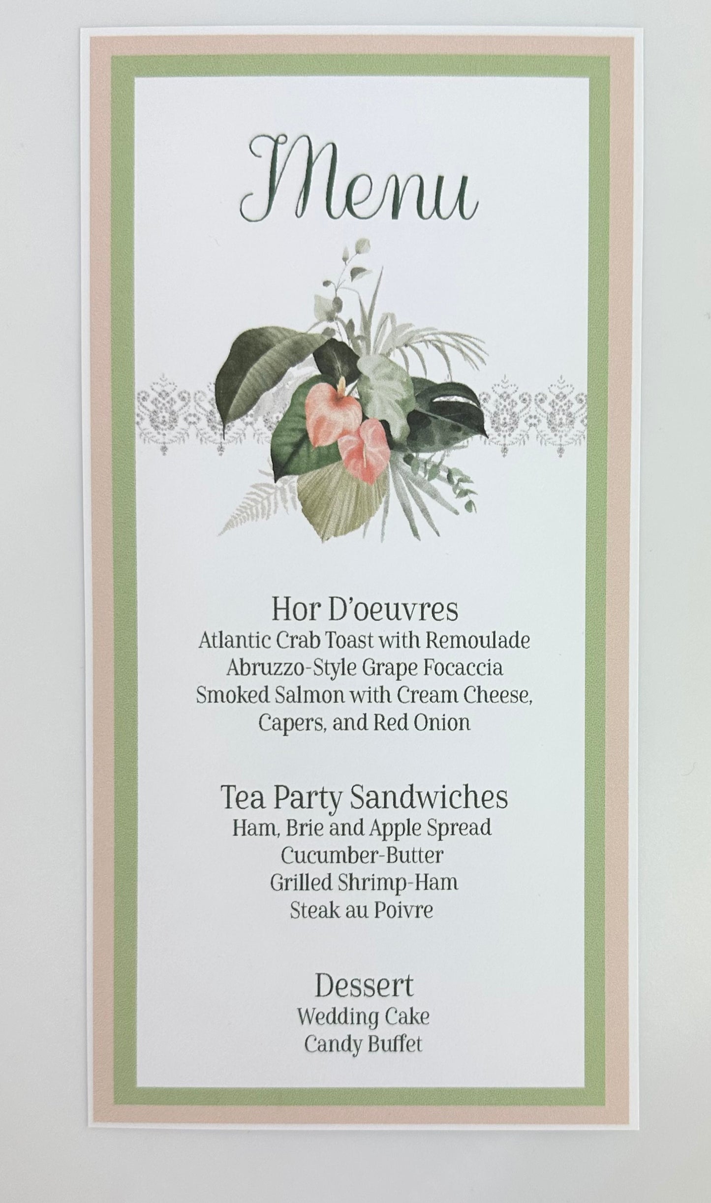 Balmy Tropics Tea Party Kit Ensemble