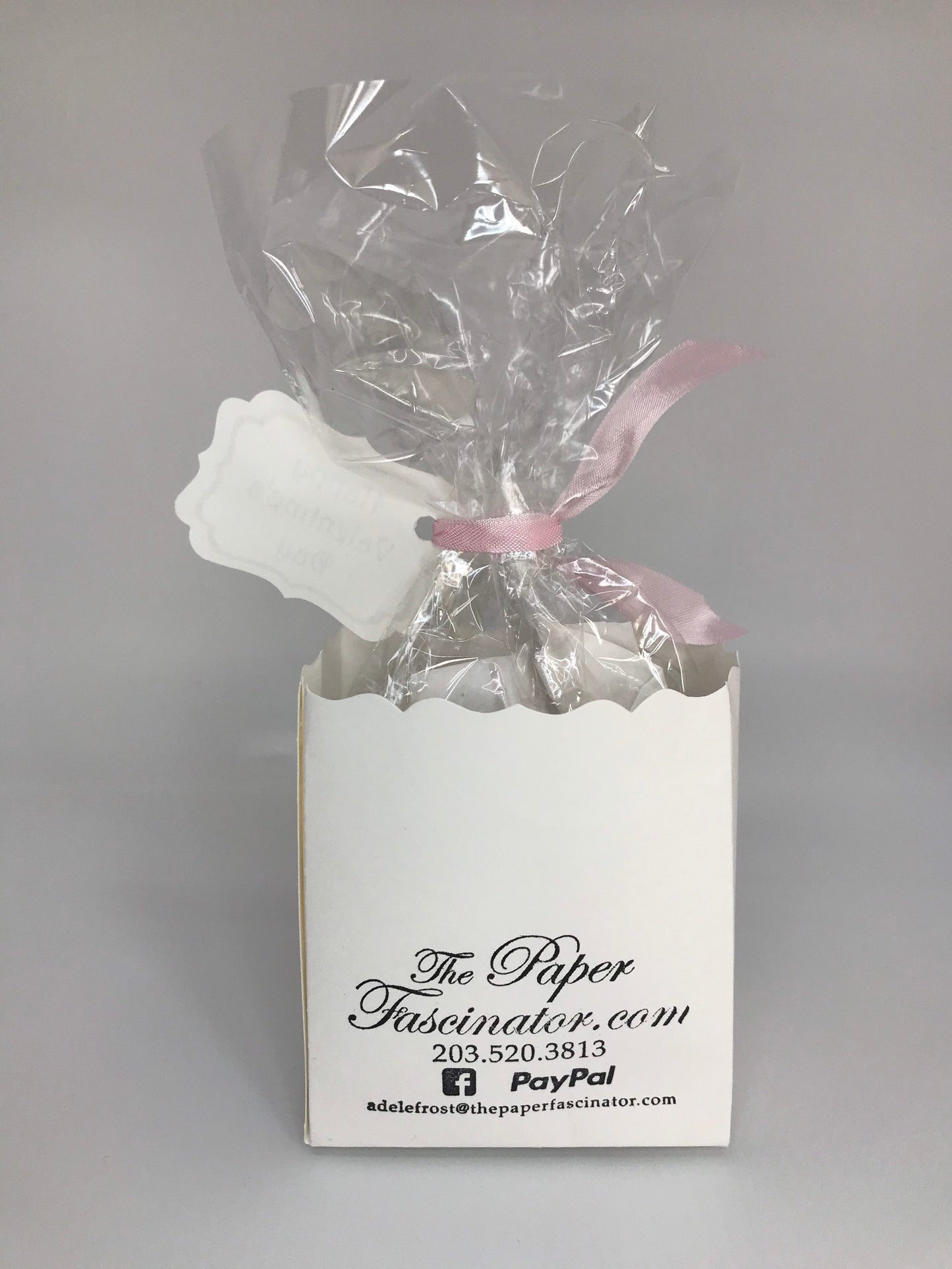 Happy Valentine’s Day Tea Party Favor - Purple Tea Cup