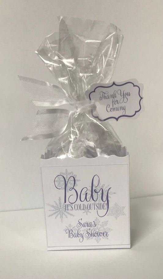 Baby It’s Cold Outside Party Favor to stuff with edibles or small gifts