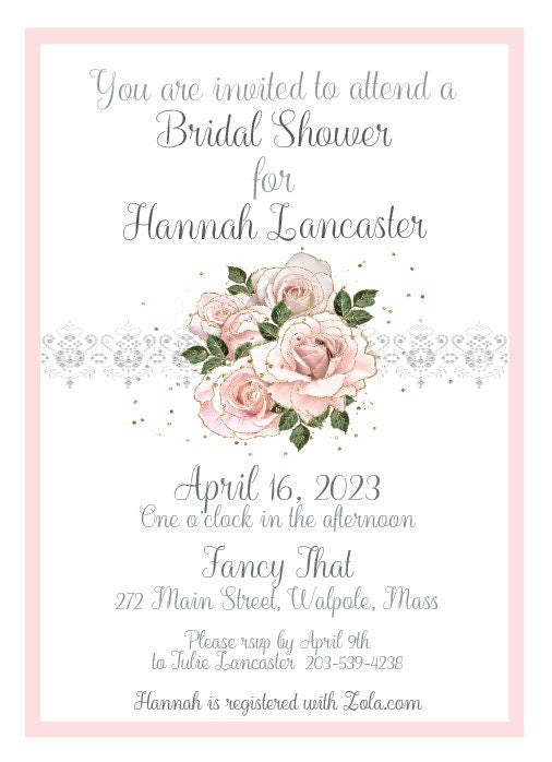 Gold Embellished Pink Rose Tea Party Kit Ensemble