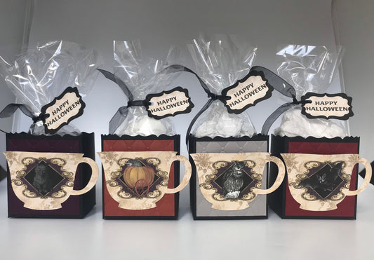 Fill My Teacup Halloween Party Favors to stuff with edibles or small gifts
