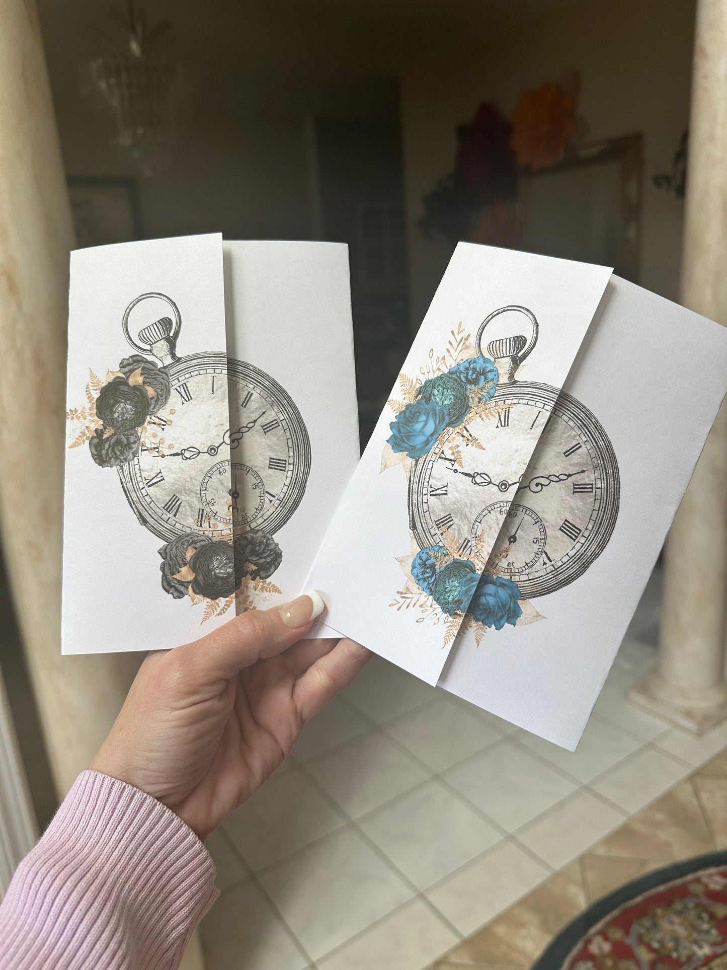 Gothic Alice in Wonderland Invitations