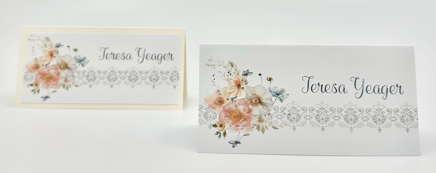 You Are My Cup of Tea Party Table Place cards