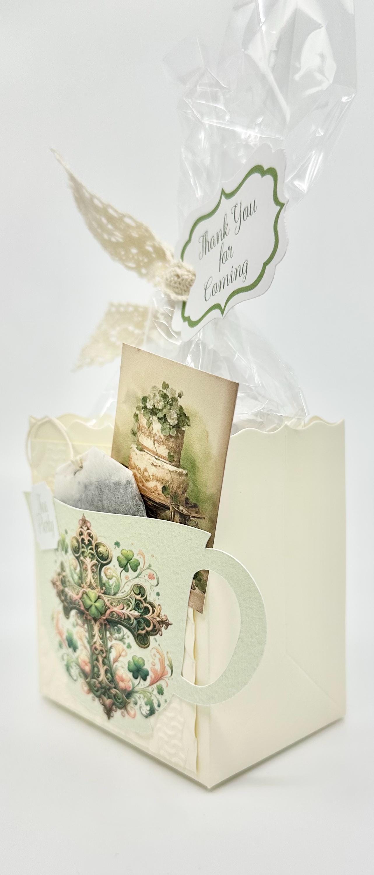 Celtic Irish Cross St Patrick's Day Tea Party Favor
