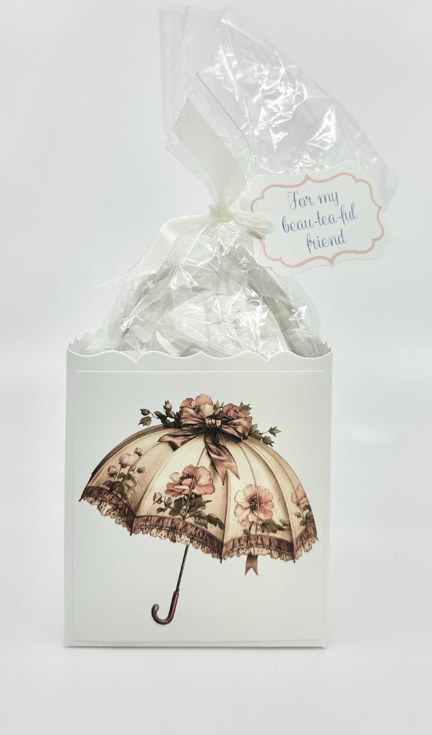 Parasol Umbrella Party Favors Gift Box & Bag for Bridal Baby Shower Birthday Adult Child