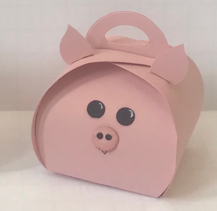 Little Piggy Easter Party Favor Gift Box