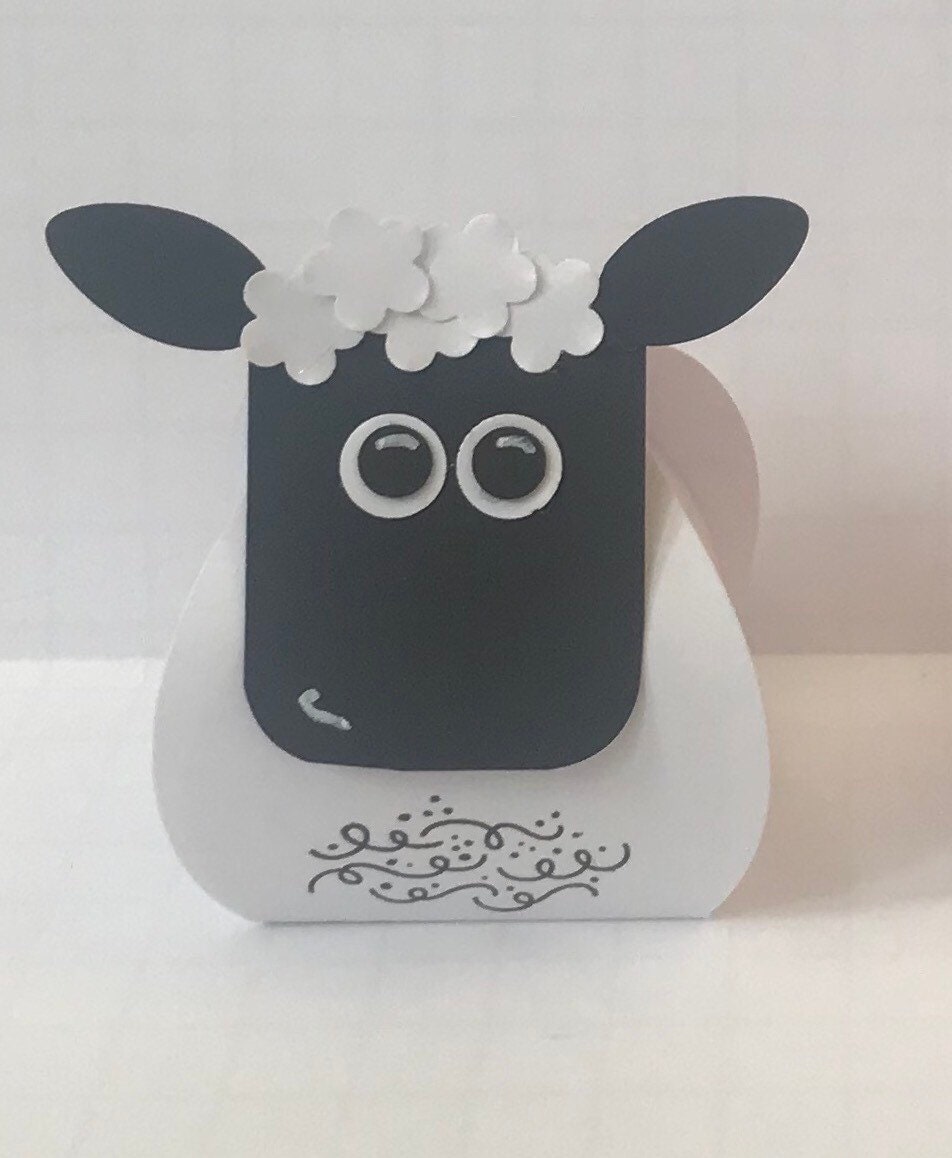 Easter Lamb Party Favor Gift Box