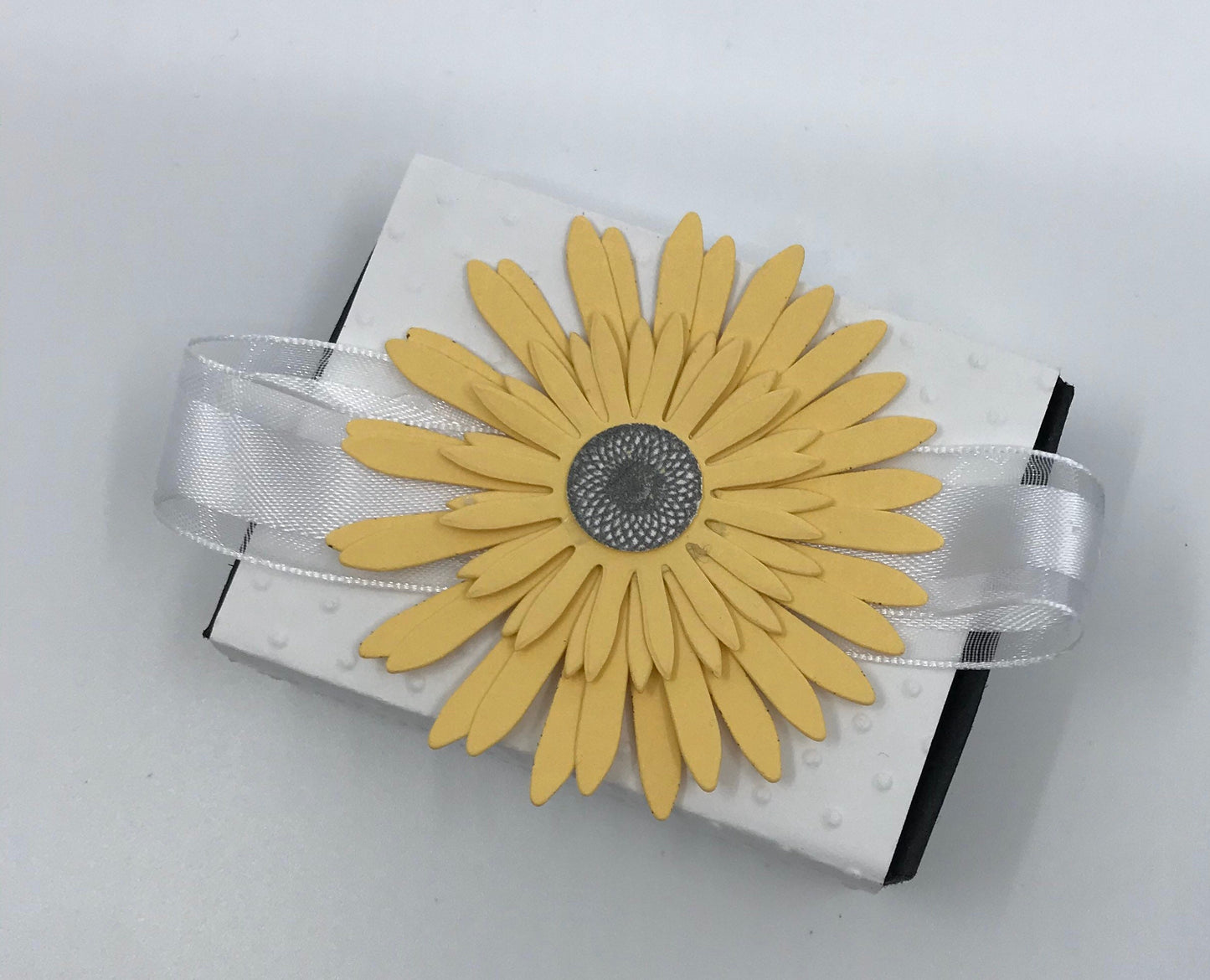 Sunflower Matchbox Party Favor Gift Box