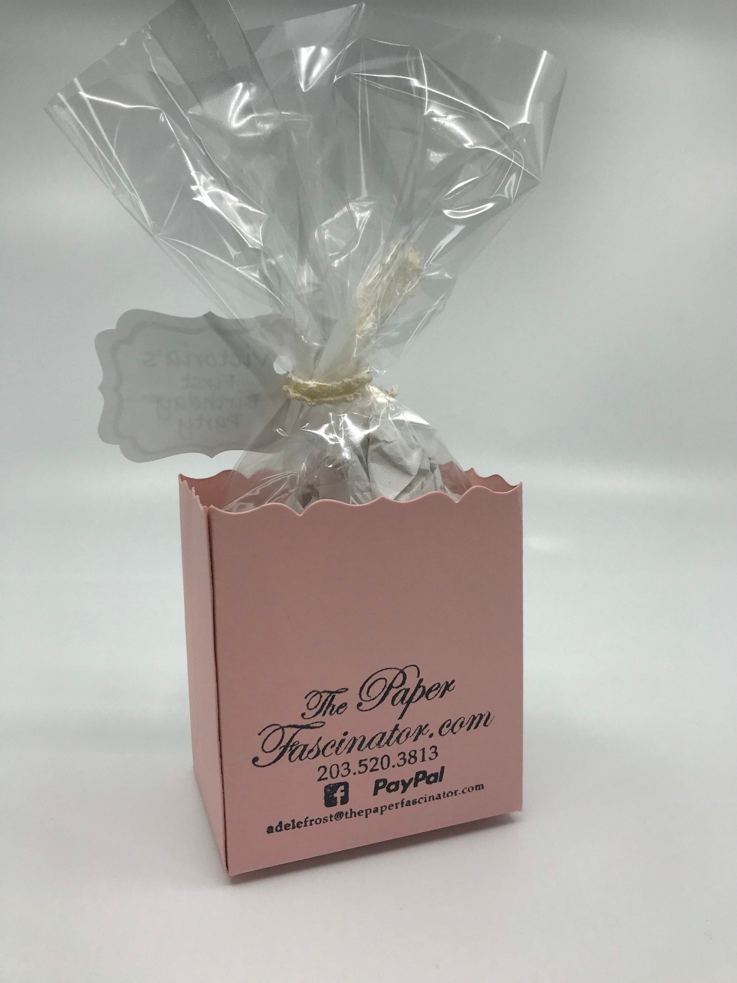 Our little pumpkin Party Favor Gift Bag & Box