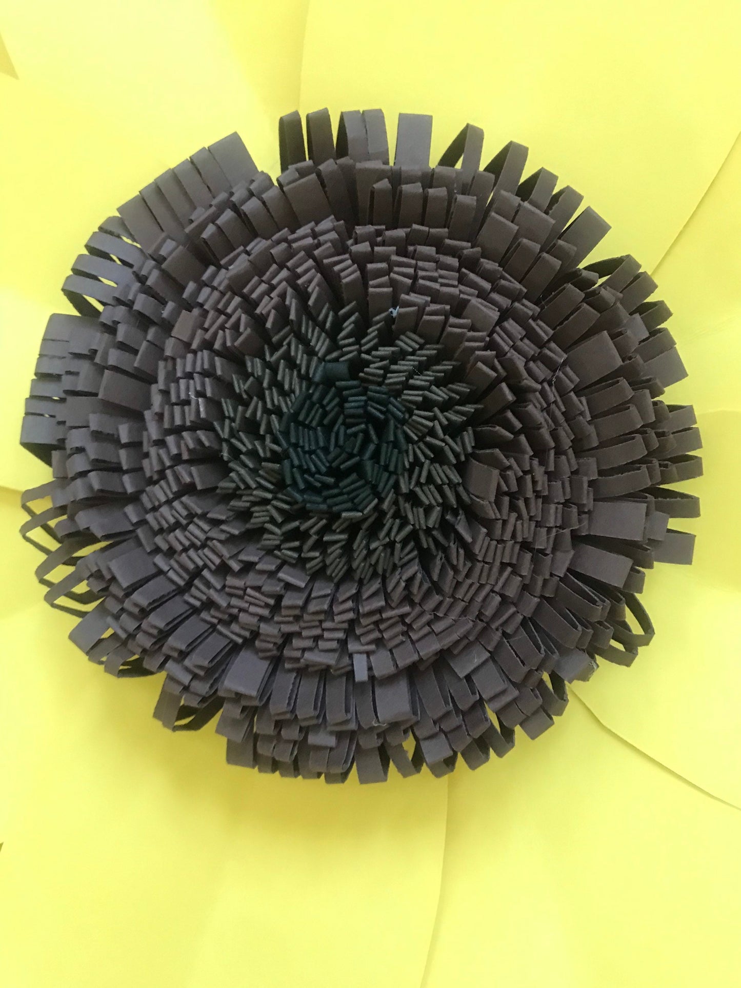 Sunflower Parade Paper Flower Wall Art