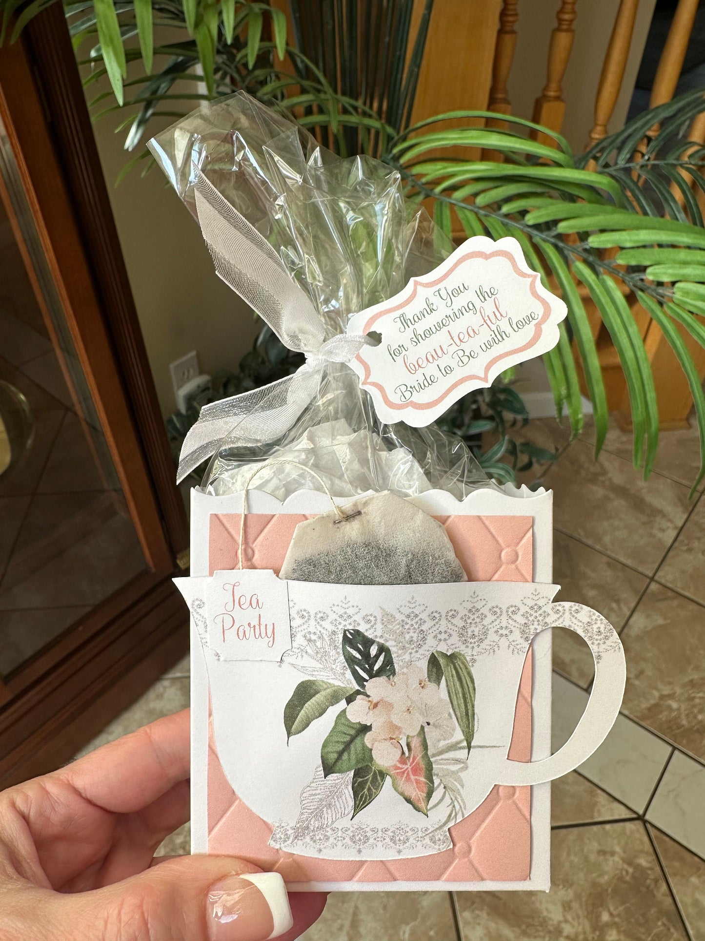 4 Balmy Tropics Tea Party Favors for Wedding Bridal Baby Shower Birthday Special Event Planning