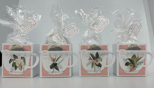 4 Balmy Tropics Tea Party Favors for Wedding Bridal Baby Shower Birthday Special Event Planning