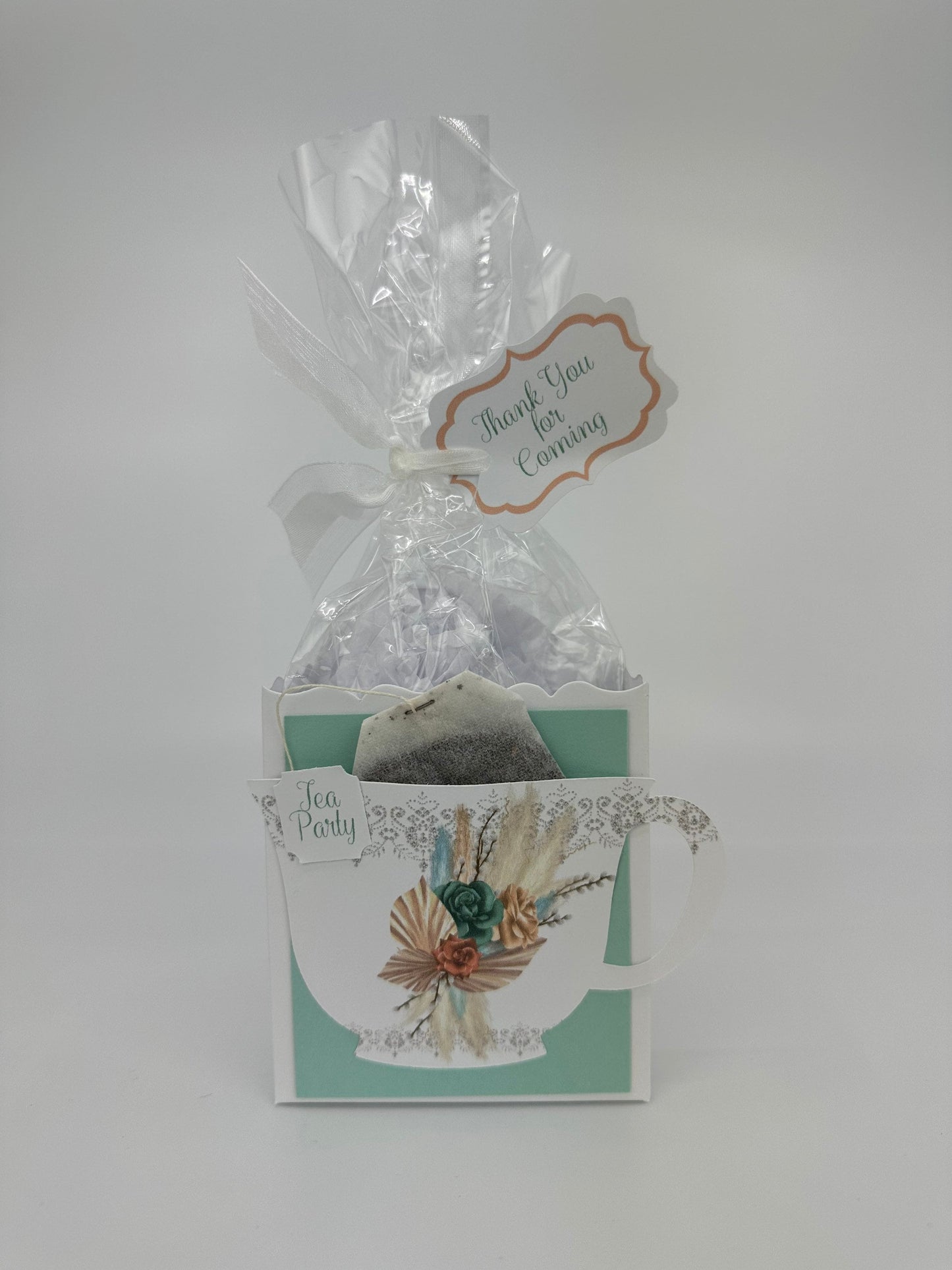 4 Beau-Tea-Ful Boho Bouquet Tea Party Favors
