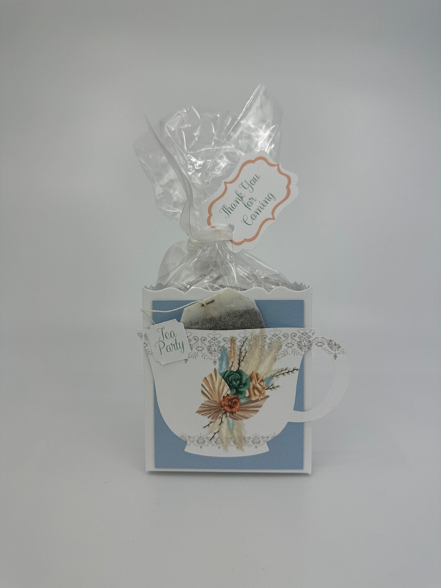 4 Beau-Tea-Ful Boho Bouquet Tea Party Favors for Bridal Baby Showers Weddings Birthday Special Corporate Event Planning