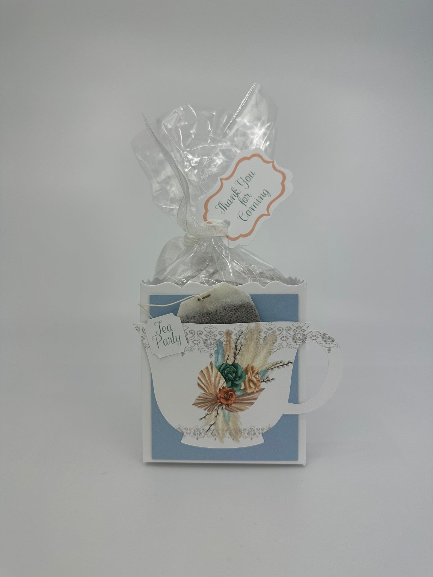 4 Beau-Tea-Ful Boho Bouquet Tea Party Favors