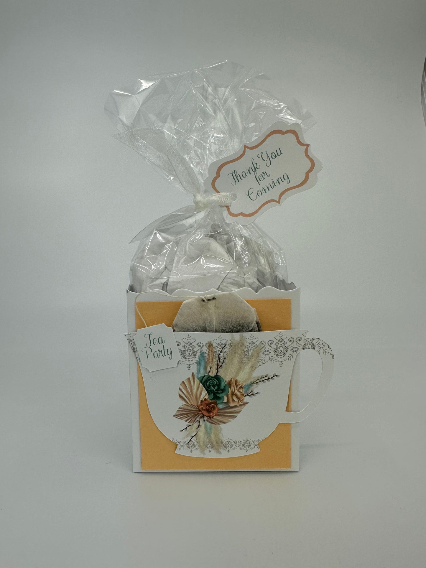 4 Beau-Tea-Ful Boho Bouquet Tea Party Favors for Bridal Baby Showers Weddings Birthday Special Corporate Event Planning