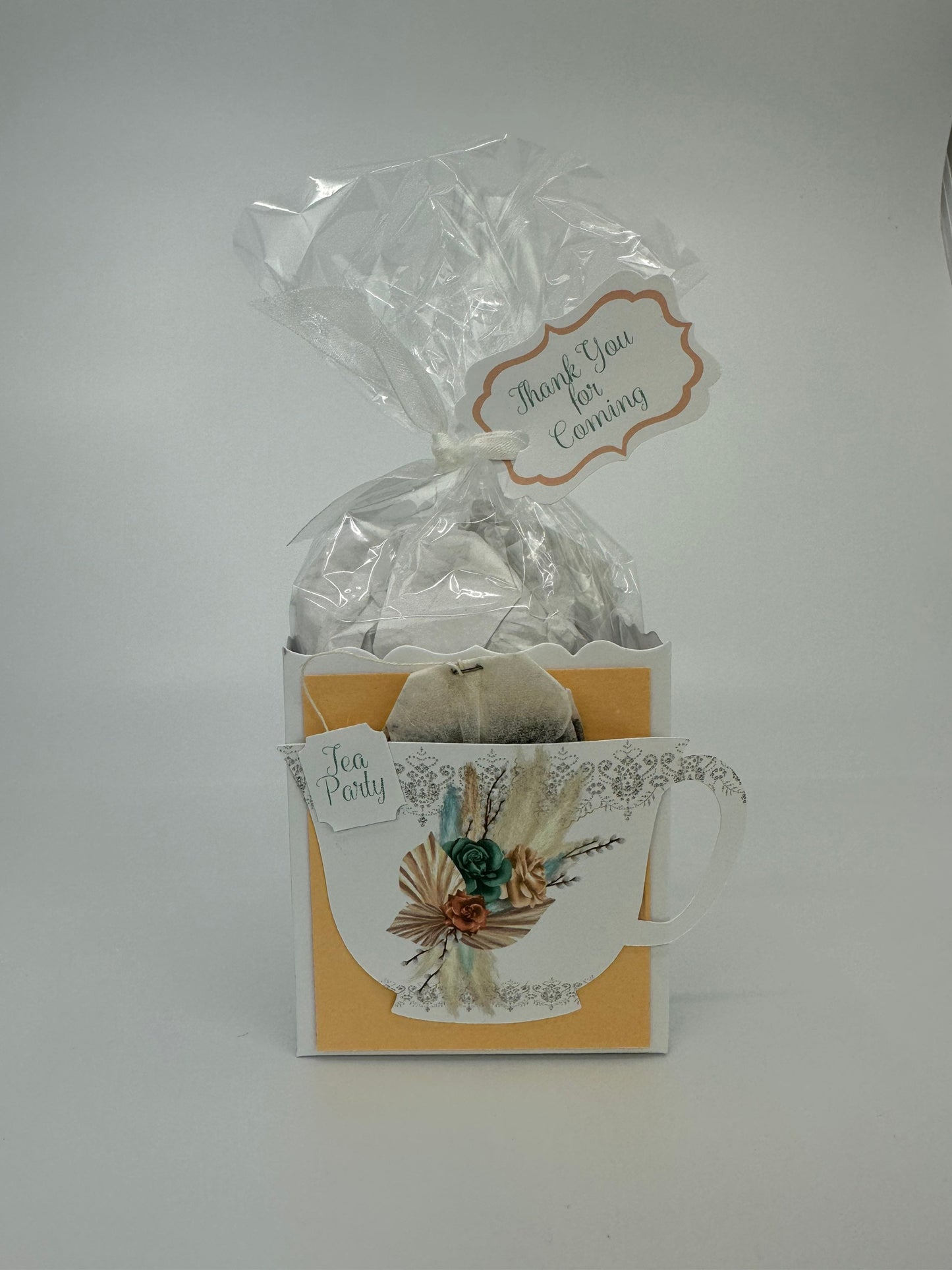 4 Beau-Tea-Ful Boho Bouquet Tea Party Favors