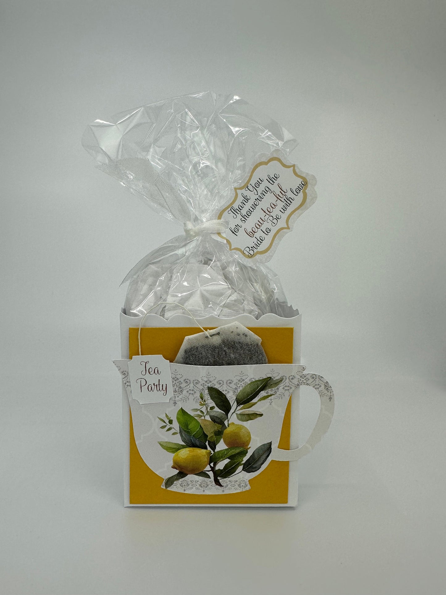 Four Mid-Summer Tea Party Favors for Bridal Baby Showers Weddings Birthday Special Corporate Event Planning