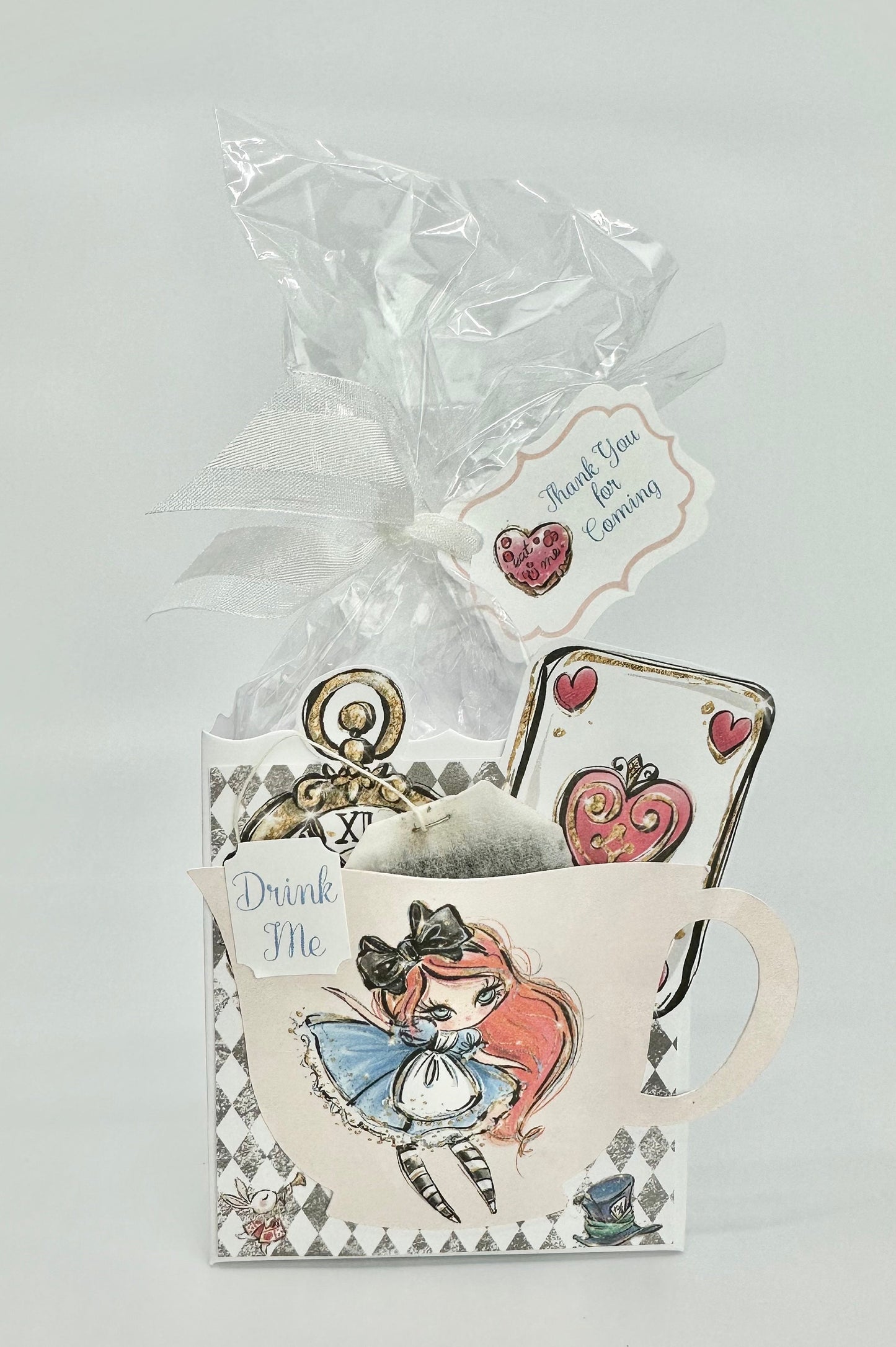 Whimsical Alice in Wonderland Tea Party Favor