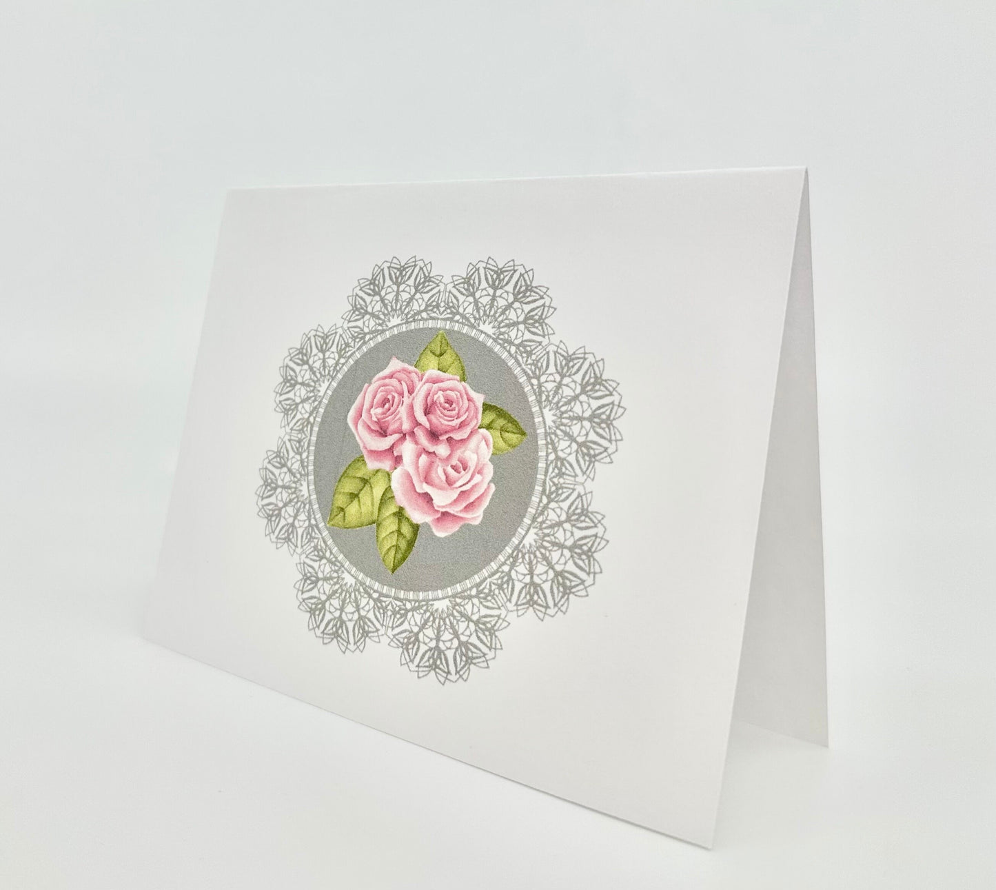 Alice in Wonderland Thank You Note Greeting Cards  London Rose Tea Party French Parisian Shabby Chic Bridal Baby Shower Birthday