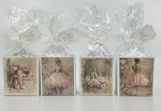 Romantic Ballet Ballerina Tea Party Favors Gift Boxes