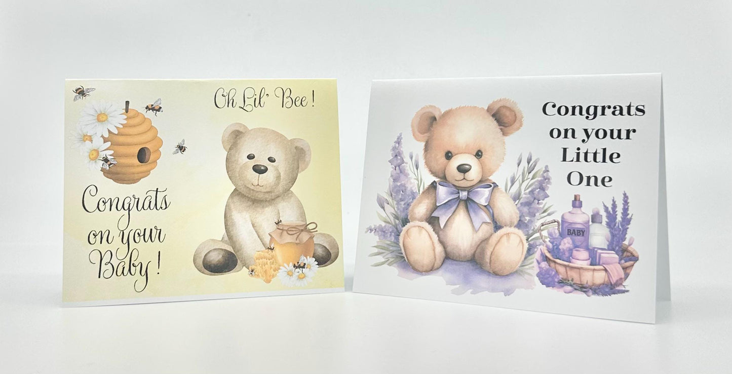 Bundle Bouquet of Various Greeting Cards - Bridal, Baby, Birthday, Graduation and Thank You
