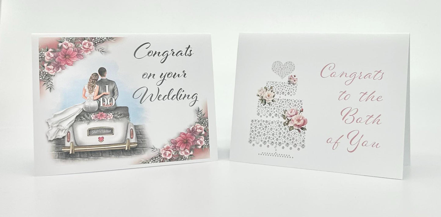 Bundle Bouquet of Various Greeting Cards - Bridal, Baby, Birthday, Graduation and Thank You