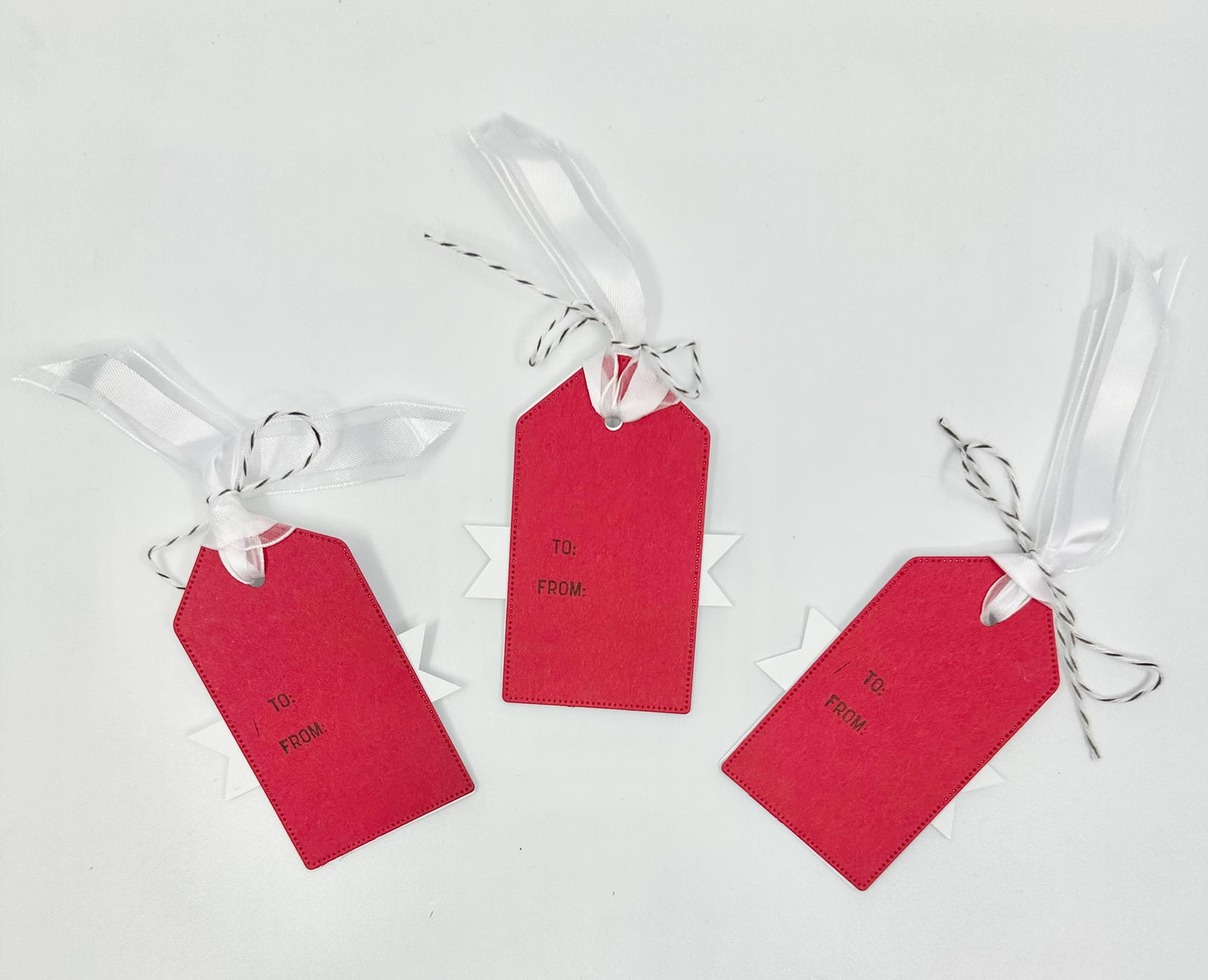 Scandinavian Gift Tags Christmas Holiday - pack of 3