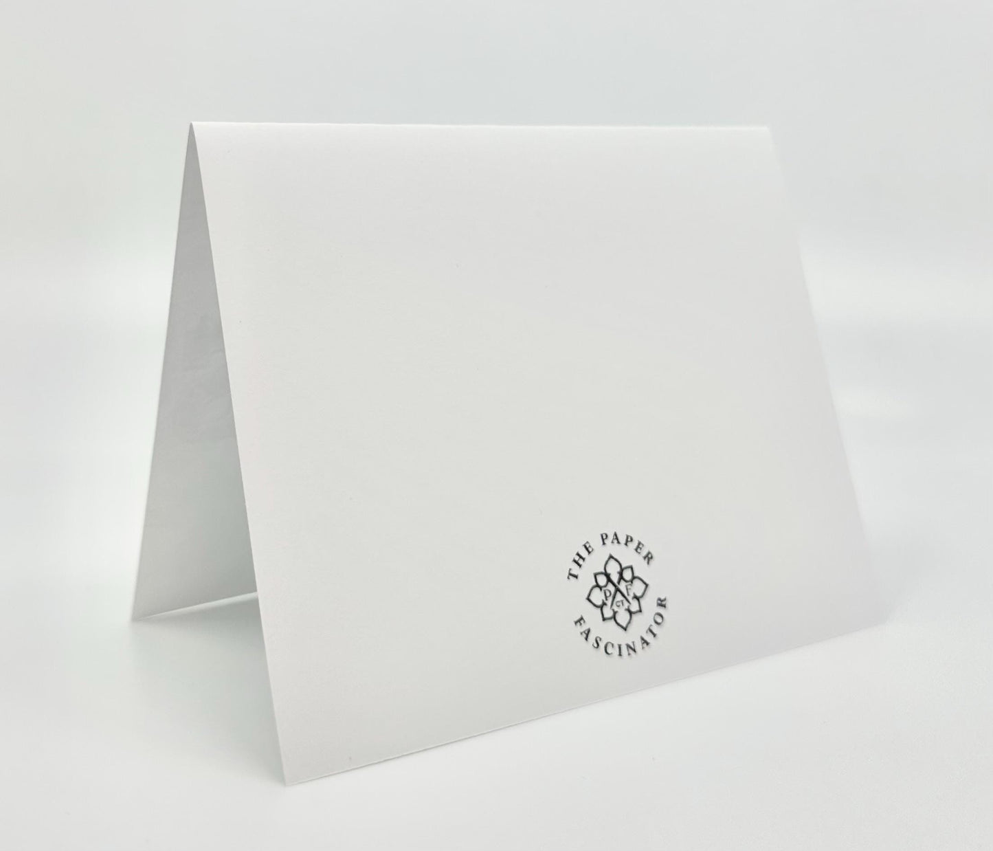 Chinoiserie Thank You Note Card: Blue Bow Baby Shower