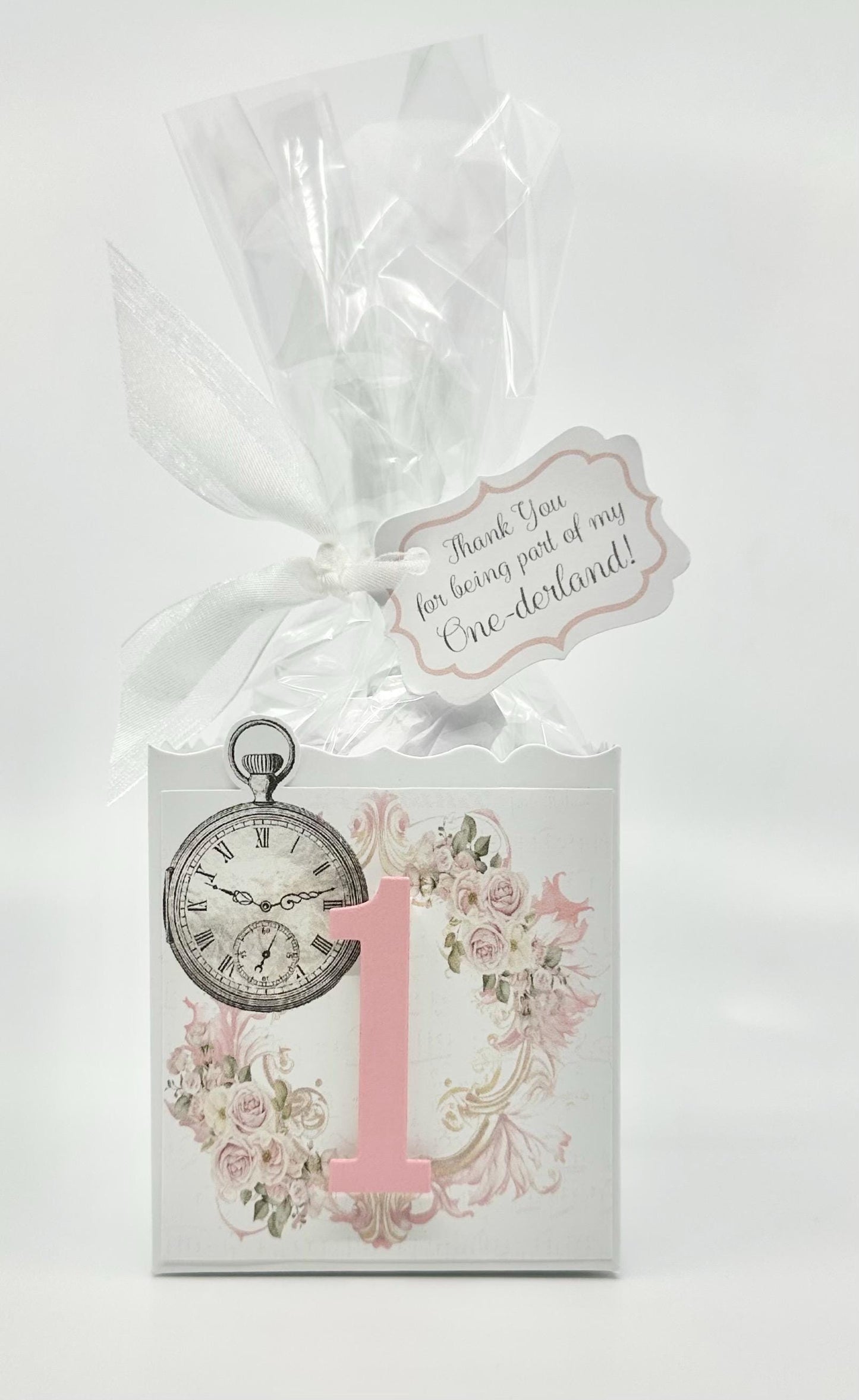 One-derland Party Favor Gift Box & Bag for Birthday or special event