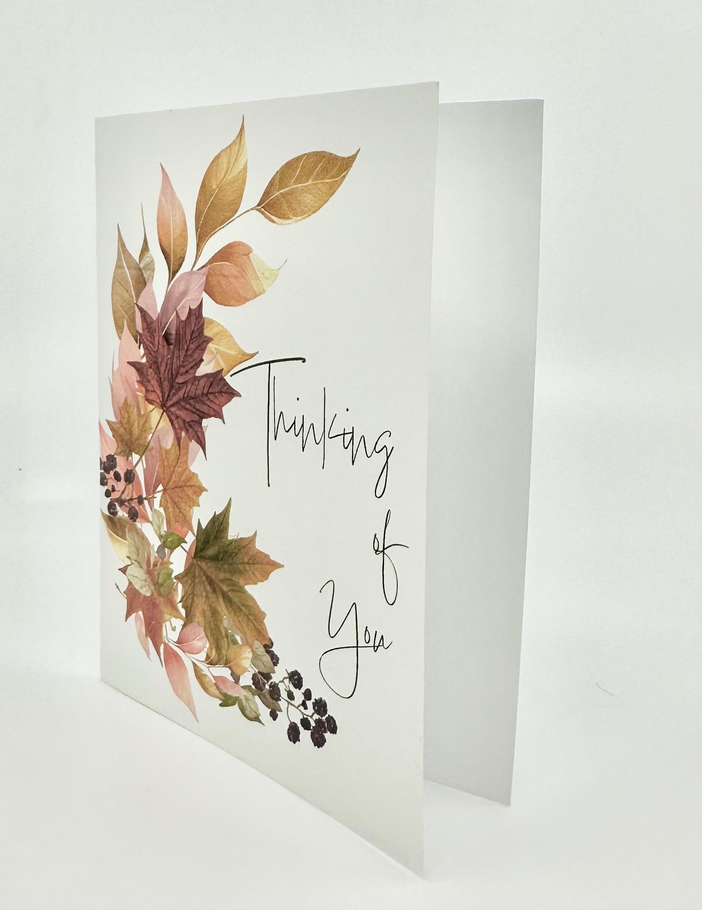 Digital Thanksgiving Thinking of You Card Note Gift of Gratitude by Paper Fascinator