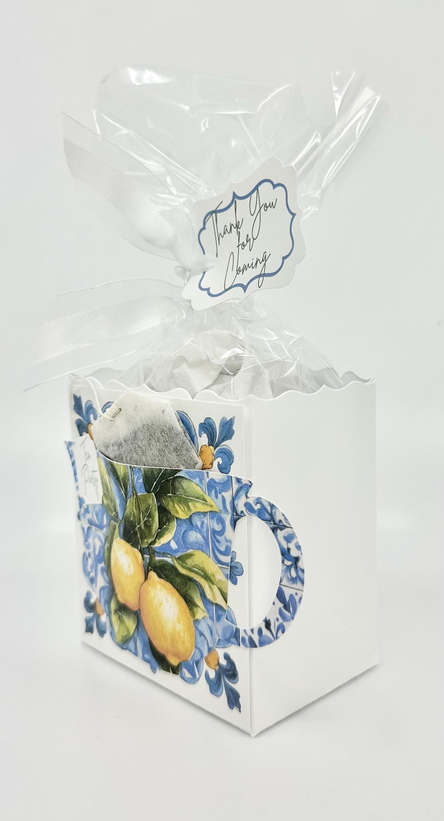Amalfi Lemon Tea Party Kit: Bridal Shower, Birthday Ensemble