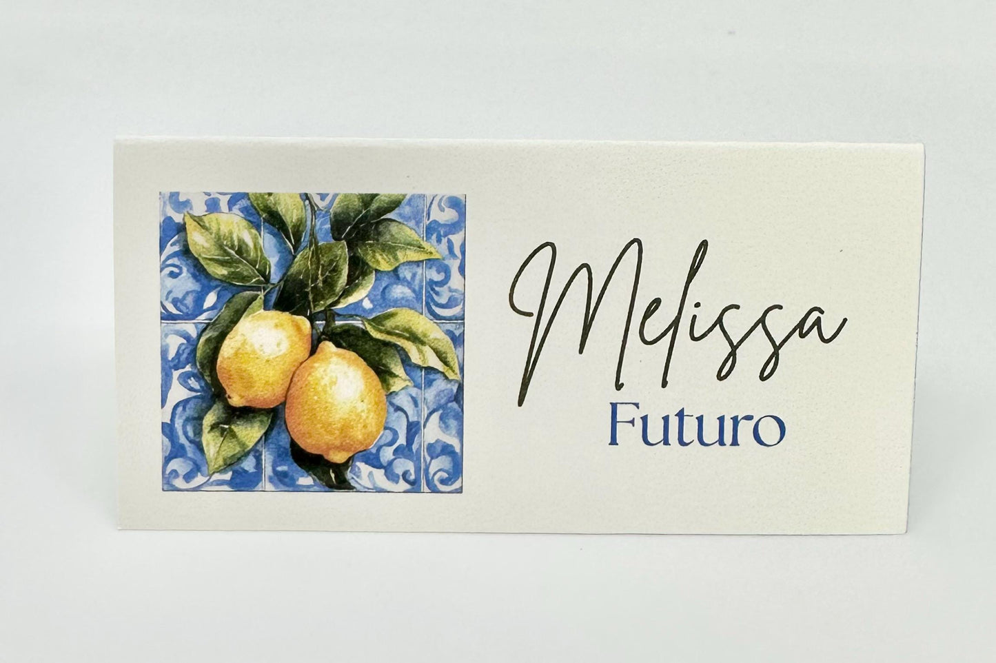 Digital Amalfi Coast Lemons Place Cards Italy Positano Instant Editable Download