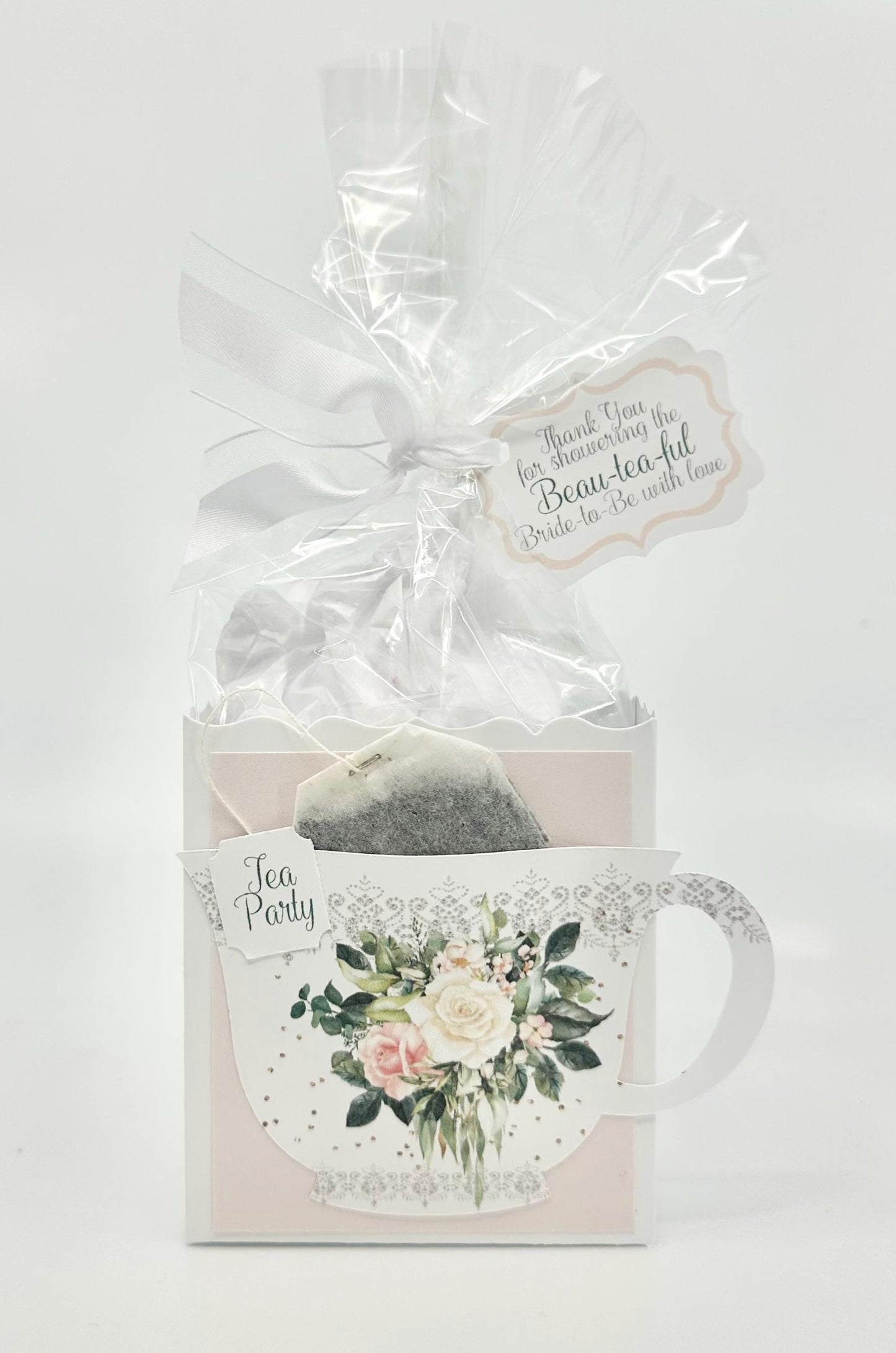 Digital Bridal Shower Invitation: Sage Green Blush and Cream Floral Bouquet Instant Download